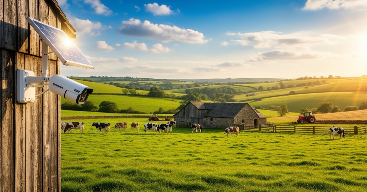 Security Camera Ranch RuralCam | Solar & 4G/5G Security Cameras for Farms & Off-Grid Sites
