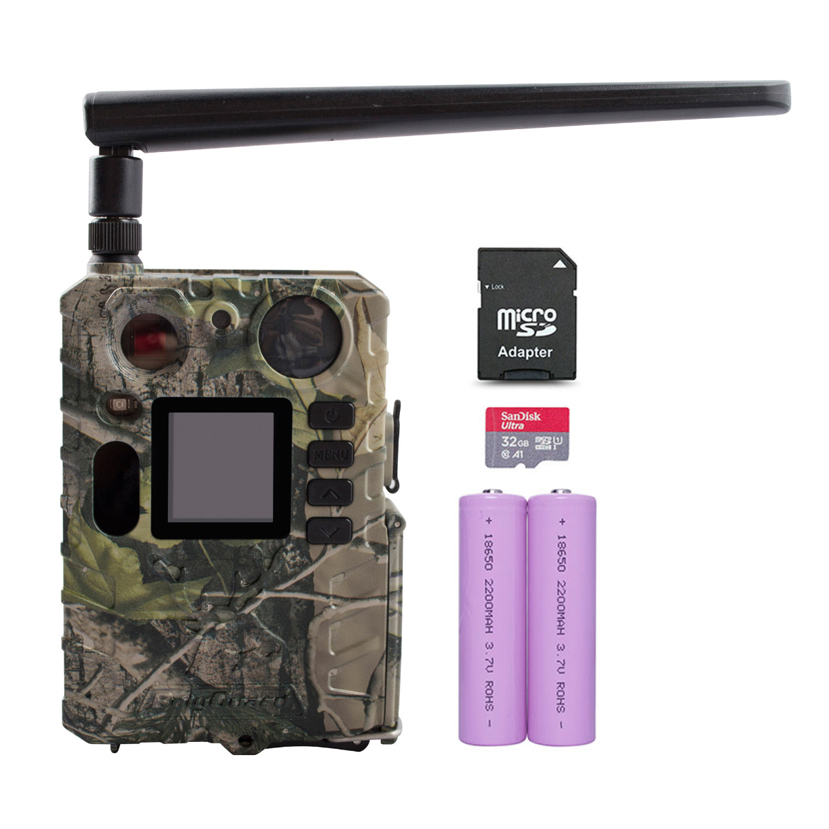 Boly Media BG-710-MFP 4G 24MP 940nm Black IR Night Vision Invisible hunting trail Camera with batteries and memory card included