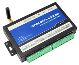 CWT5016 GPRS data logger, 4 temperature inputs, 4DI, 4DO, 4AI, GPRS, SMS control