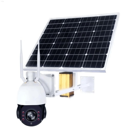 SP935-5X 2.0MP 4G 5x zoom PTZ control no-glow IR LED waterproof outdoor real time video streaming solar CCTV camera with lithium ion battery