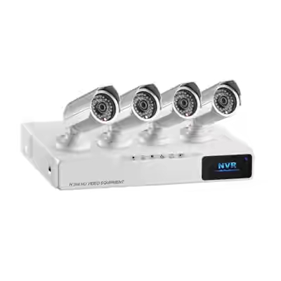 IPS-Ki-K4 wired 4 camera with NVR CCTV surveillance kit 
