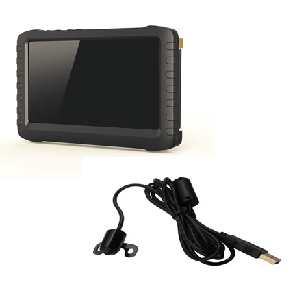 TE880H 0.008lux 520TVL Wireless Bullet Inspection Camera with 5-inch HD DVR