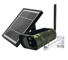 SP210C 2MP 4G Dual Solar Panel Camouflage Outdoor Security Camera with 10400mAh Battery ruralcam